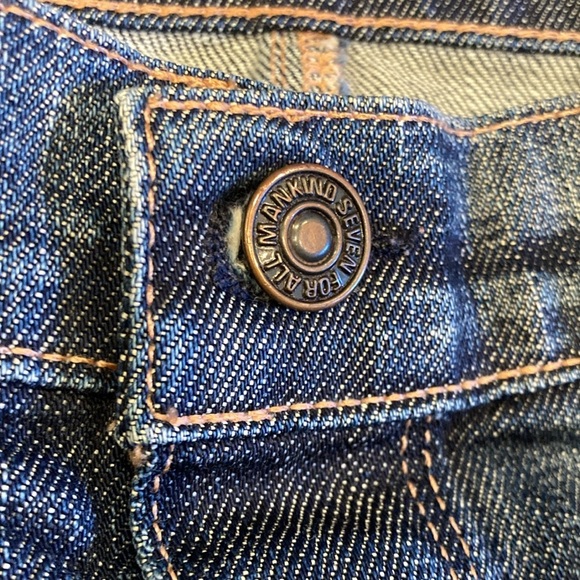 7 For All Mankind Denim Bridgette Pencil Skirt - Picture 4 of 9